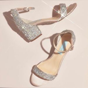 Betsey Johnson Mari Heeled Sandal Sz 10